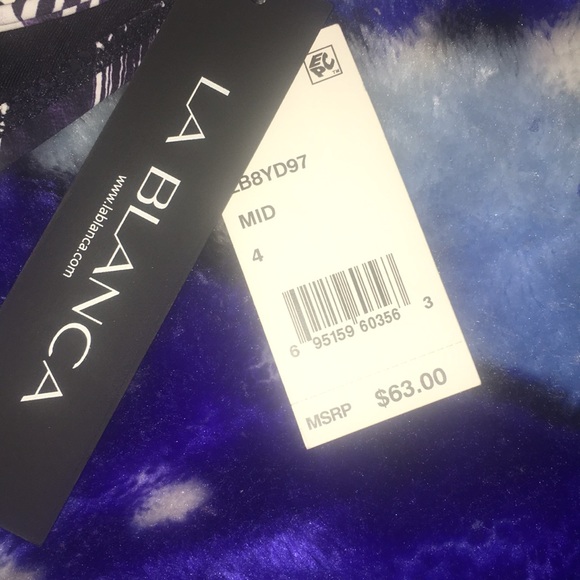 👙NWT La Blanca Bikini bottom w/ straps on sides - Picture 7 of 7